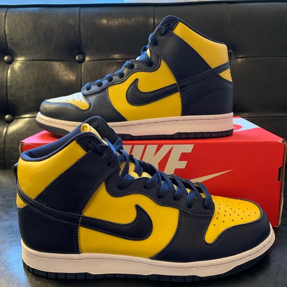 Nike Other - Nike Dunk High ‘Michigan’